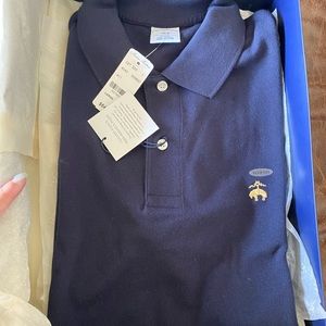 NWT Brooks Brothers navy Polo shirt